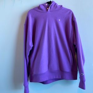 Champion + Urban Outfitters Hoodie Sweatshirt - sold out large purple